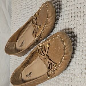 Sperry Katharine Slip on Shoe Leather Loafers Size 6